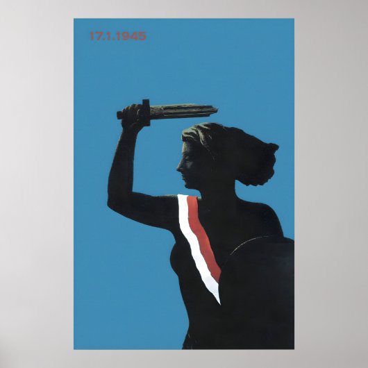 Affiche de la Seconde Guerre mondiale Pologne Libé (Devant)