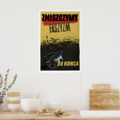Affiche de la Seconde Guerre mondiale Pologne Nous (Cuisine)