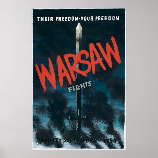 Affiche de la Seconde Guerre mondiale Pologne soul (Devant)