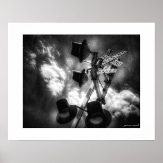 Affiche de la Sentinel de B&W Rustbelt Rail