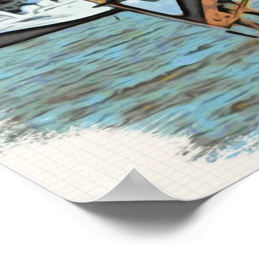 Affiche de la série d'eau Explorer #1 (Coin)