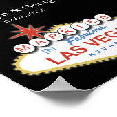 affiche de la signalisation de las vegas (Coin)