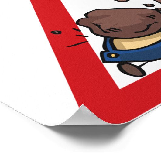 Affiche de la signalisation routière de Falling Ro (Coin)