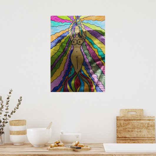 Affiche de la sirène (Cuisine)