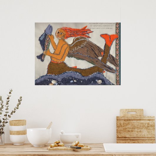 Affiche de la sirène (Cuisine)