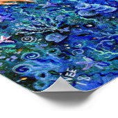 Affiche de la sirène Blue Reef par Renee Lavoie (Coin)