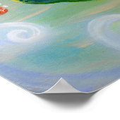 Affiche de la sirène et du poisson dansant (Coin)