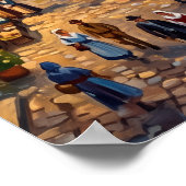 Affiche de la skyline moderne de River City (Coin)