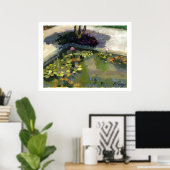 Affiche de la Société des Quatre Arts (Bureau à domicile)