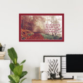 Affiche de la soumission de vie (Bureau à domicile)