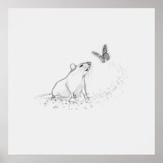 Affiche de la souris (Devant)