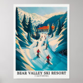 Affiche de la station de ski de Bear Valley - Affi (Devant)