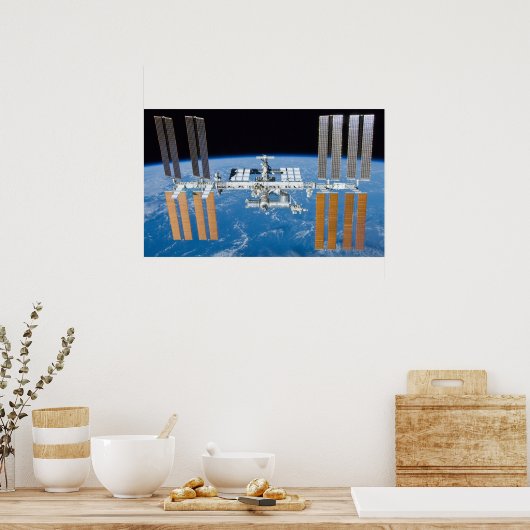 Affiche de la Station spatiale internationale 16 x (Cuisine)