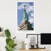 Affiche de la statue de la liberté (Bureau à domicile)