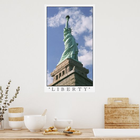 Affiche de la statue de la liberté (Cuisine)