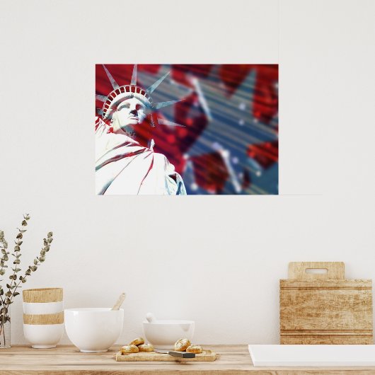 Affiche de la statue de la liberté (Cuisine)