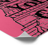 Affiche de la statue de la liberté de New York (Coin)