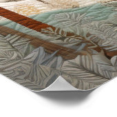 Affiche de la surface de surface neige (Coin)