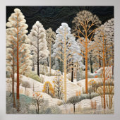 Affiche de la surface de surface neige (Devant)