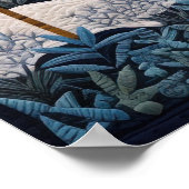 Affiche de la surface de surface neige (Coin)