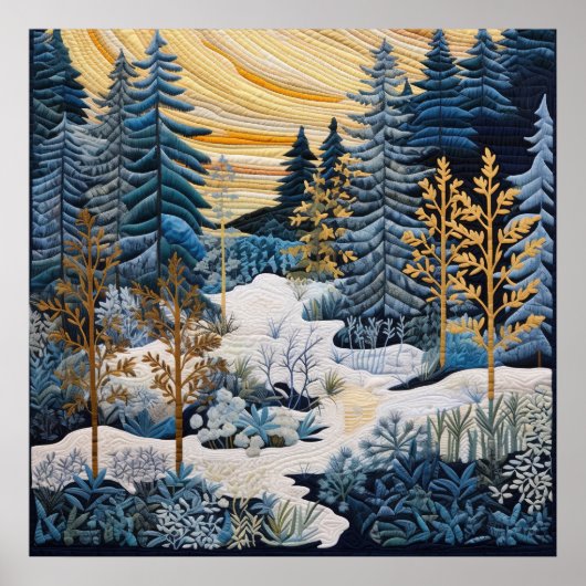 Affiche de la surface de surface neige (Devant)