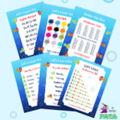 Affiche de la table de 7 pour les enfants | Mathém