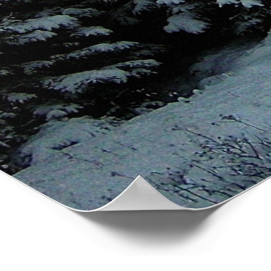 Affiche de la tempête d'hiver (Coin)