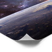 affiche de la terre et de l'espace (Coin)