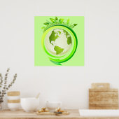 Affiche de la terre verte (Cuisine)