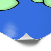 Affiche de la tortue rapide (Coin)