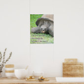Affiche de la tortue souriante (Cuisine)