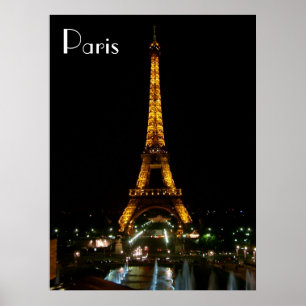 Affiche de la Tour Eiffel DE Paris A PARTIR DE 8.9