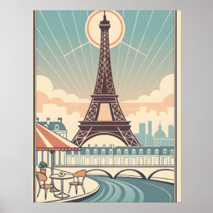 Affiche de la Tour Eiffel Paris