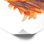 Affiche de la vache écossaise Nessie (Coin)