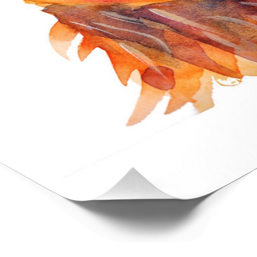 Affiche de la vache écossaise Nessie (Coin)