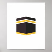 Affiche de la valeur d'impression de la Kaaba (Devant)