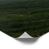 Affiche de la vallée de Hjelle en Norvège (Coin)