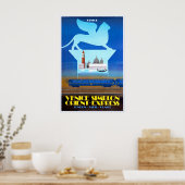 affiche de la Venice Simplon Orient Express (Cuisine)