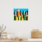 Affiche de la ville Abstraite (Cuisine)