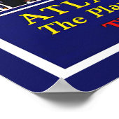 Affiche de la ville d'Atlantique (Coin)