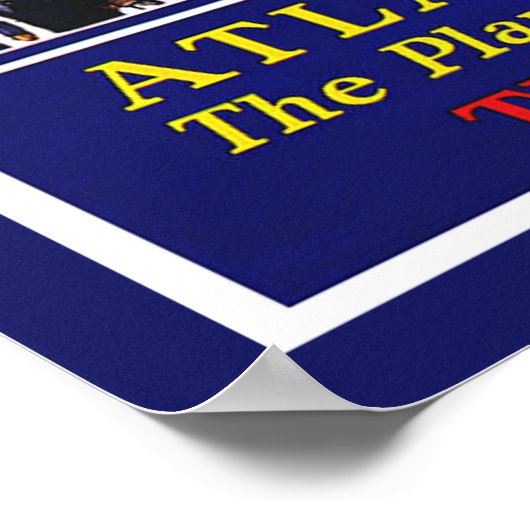 Affiche de la ville d'Atlantique (Coin)