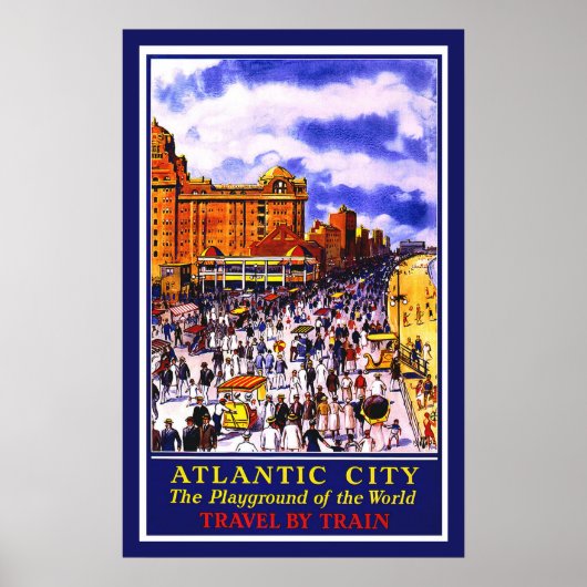 Affiche de la ville d'Atlantique (Devant)