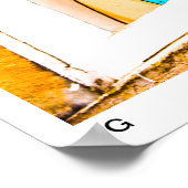 Affiche de la ville de Glasgow (Coin)