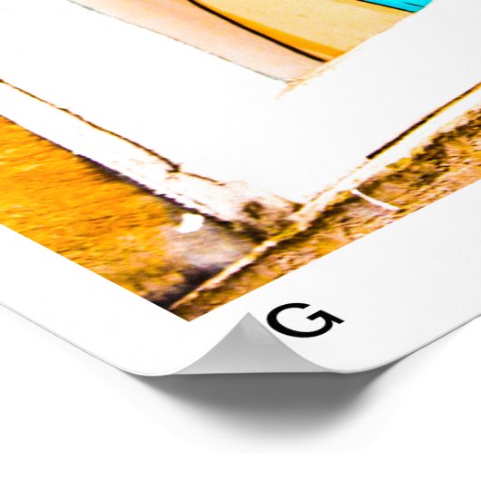 Affiche de la ville de Glasgow (Coin)