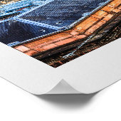 Affiche de la ville de Glasgow (Coin)