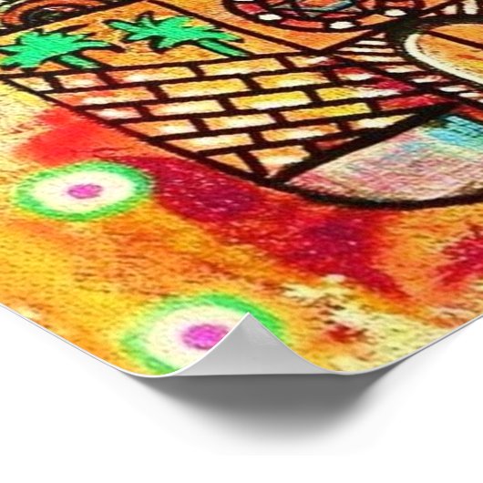 Affiche De La Ville De Jérusalem Hamsa (Coin)