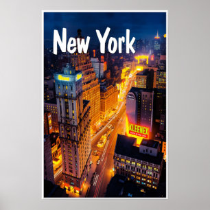Affiche de la ville de New York