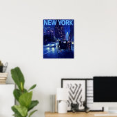 Affiche de la ville de New York (Bureau à domicile)