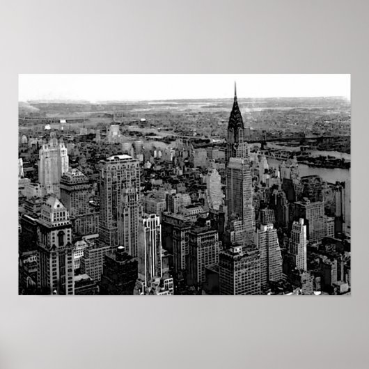 Affiche de la ville de New York (Devant)