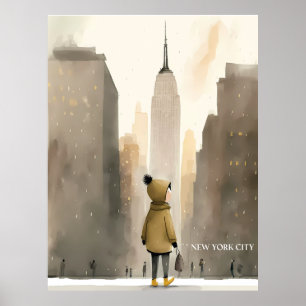 Affiche de la ville de New York